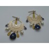 Boucles d'oreilles " Lapis lazuli"