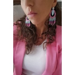 Boucles d'oreilles "Pink"