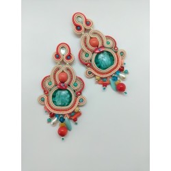 Boucles d'oreilles " Corse"