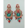 Boucles d'oreilles " Corse"