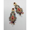 Boucles d'oreilles "Cardinal"