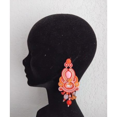 Boucles d'oreilles "Pink"