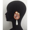 Boucles d'oreilles "Art Nouveau"