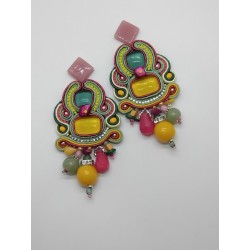 Boucles d'oreilles "bonbon"