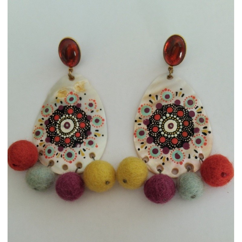 Boucles d'oreilles "Carnaval"