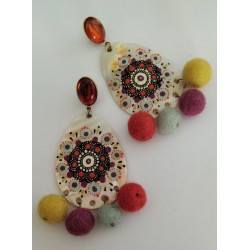 Boucles d'oreilles "Carnaval"