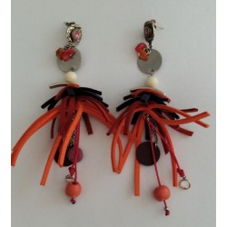 Boucles d'oreilles "Pompon"