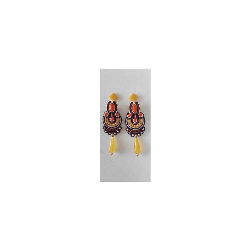 Boucles d'oreilles "Inde"