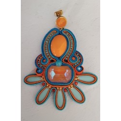 Boucles d'oreilles " Méditerranée"