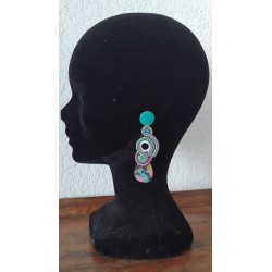 Boucles d'oreilles "Lagon"