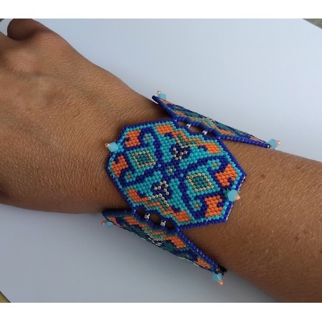 Bracelet manchette "Sicile"