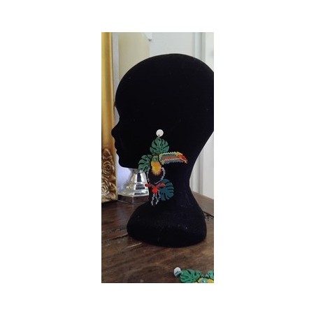 Boucles d'oreilles "Toucan"