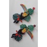 Boucles d'oreilles "Toucan"