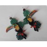 Boucles d'oreilles "Toucan"
