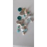 boucles d'oreilles "coquillages"
