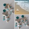 boucles d'oreilles "coquillages"