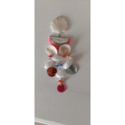 boucles d'oreilles "Coquillage Saint Jacques"
