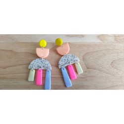 Boucles d'oreilles " groovy"