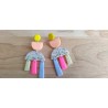Boucles d'oreilles " groovy"