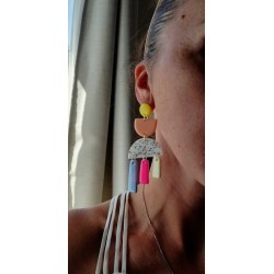 Boucles d'oreilles " groovy"