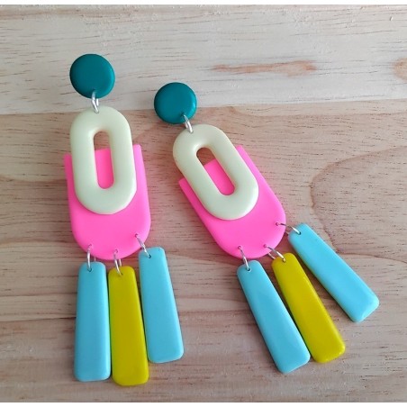 boucles d'oreilles " boogie"