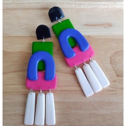 Boucles d'oreilles " chill "
