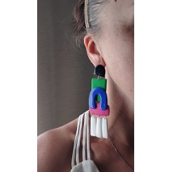 Boucles d'oreilles " chill "