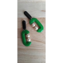 Boucles d'oreilles "Contemporaine"