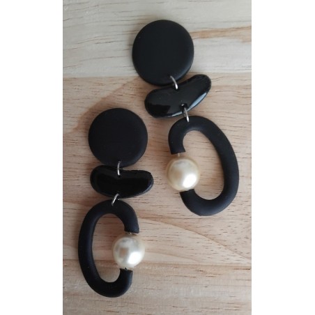Boucles d'oreilles "Graphique"