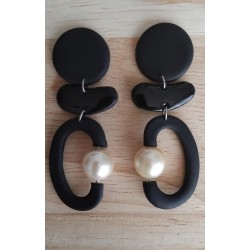 Boucles d'oreilles "Graphique"