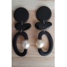 Boucles d'oreilles "Graphique"