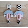 Boucles d'oreilles "Pois"
