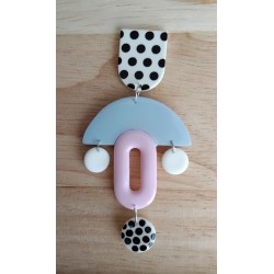 Boucles d'oreilles "Pois"