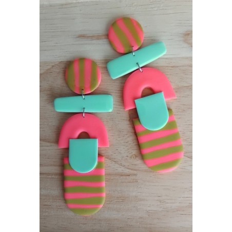 Boucles d'oreilles "Ondes"