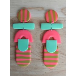 Boucles d'oreilles "Ondes"