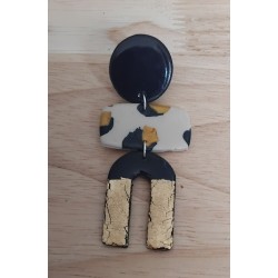 Boucles d'oreilles "Léopard"