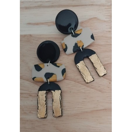 Boucles d'oreilles "Léopard"