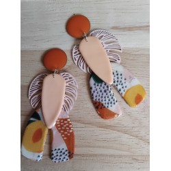 Boucles d'oreilles "Guadeloupe"