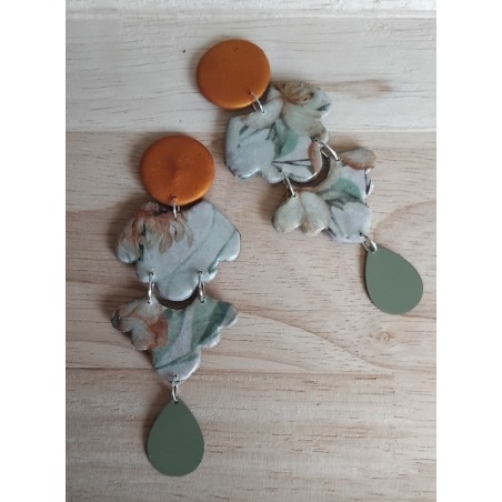 Boucles d'oreilles "Fleurs"