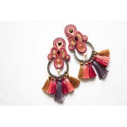 Boucles d'oreilles "Samouraï"