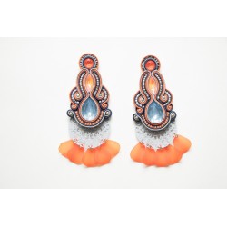 Boucles d'oreilles "Sanguine"